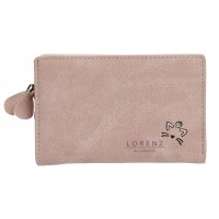 Lorenz Purse - Medium - with Zip Round Coin Section & Cat Feature Detail
